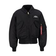 Alpha Industries Heritage Bomber Svart Black, Herr