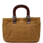 Fendi Vintage Pre-owned Canvas fendi-vskor Brown, Dam