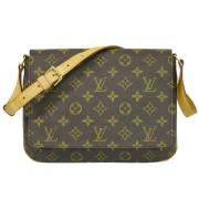 Louis Vuitton Vintage Pre-owned Canvas louis-vuitton-vskor Brown, Dam