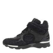 Chanel Vintage Pre-owned Laeder sneakers Black, Dam