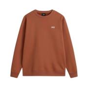 Vans Crewneck Sweatshirt Brown, Dam