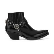 Versace Platta skor med Medusa Head Motif Black, Dam