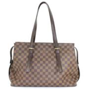 Louis Vuitton Vintage Pre-owned Canvas louis-vuitton-vskor Brown, Dam