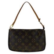 Louis Vuitton Vintage Pre-owned Canvas louis-vuitton-vskor Brown, Dam