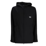 Y-3 Svart Logo-Print Track Jacket Black, Herr