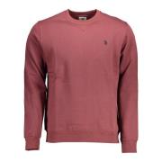 U.s. Polo Assn. Lila Långärmad Crewneck Sweatshirt Purple, Herr