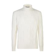 Barba Svart Sweatshirt Aw24 Beige, Herr