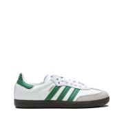 Adidas Vit Grön Samba OG Sneakers White, Herr