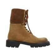 Loewe Tobacco Mocka Ankelboots Brown, Dam