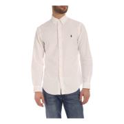 Polo Ralph Lauren Stilfulla Slim-Fit Formella Skjortor White, Herr