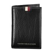 Tommy Hilfiger Herr Plånbok Svart Portacard Kontrast Logo Black, Herr