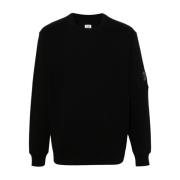 C.P. Company Svart Sweater Kollektion Black, Herr