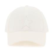 Golden Goose Stjärnsamling Baseballkeps White, Unisex