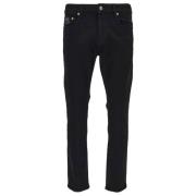 Versace Jeans Couture Svarta Slim Fit Herr Jeans Black, Herr