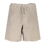 North Sails Beige Bermuda Shorts med elastisk midja Beige, Herr