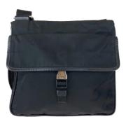 Prada Vintage Pre-owned Canvas prada-vskor Black, Dam