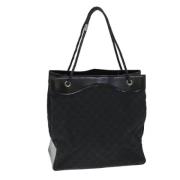 Gucci Vintage Pre-owned Canvas totevskor Black, Dam