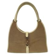 Gucci Vintage Pre-owned Canvas gucci-vskor Beige, Dam