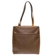 Celine Vintage Pre-owned Laeder totevskor Brown, Dam