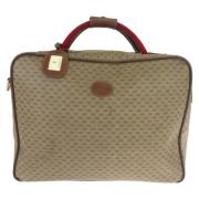 Gucci Vintage Pre-owned Canvas gucci-vskor Brown, Dam