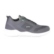 GAS Sportiga Snörskor Grå Freespirit Knit Gray, Herr