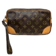 Louis Vuitton Vintage Pre-owned Canvas louis-vuitton-vskor Brown, Dam