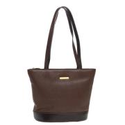 Burberry Vintage Pre-owned Laeder totevskor Brown, Dam