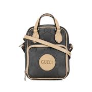 Gucci Vintage Pre-owned Canvas gucci-vskor Gray, Dam