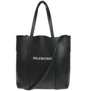 Balenciaga Vintage Pre-owned Laeder totevskor Black, Dam