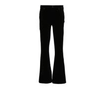 7 For All Mankind Vida Flared Jeans Black, Dam