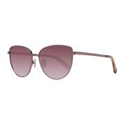 Max Mara Bronze Cat Eye Gradient Solglasögon Brown, Dam