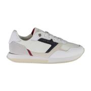 Tommy Hilfiger Vita Sneakers med Kontrasterande Detaljer White, Dam