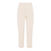 Patrizia Pepe Puderrosa Slim Fit Byxor Pink, Dam