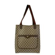 Gucci Vintage Pre-owned Canvas gucci-vskor Brown, Dam