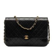 Chanel Vintage Pre-owned Laeder chanel-vskor Black, Dam