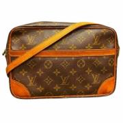 Louis Vuitton Vintage Pre-owned Canvas louis-vuitton-vskor Brown, Dam