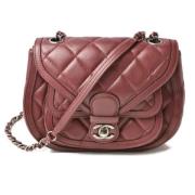 Chanel Vintage Pre-owned Laeder chanel-vskor Brown, Dam