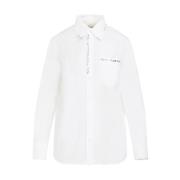 Marni Vit Bomull Skjorta Elegant Stil White, Dam