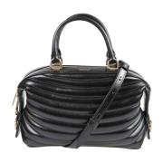 Salvatore Ferragamo Elegant Top Handle Väska Black, Dam