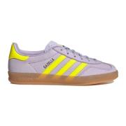 Adidas Originals Gazelle Indoor Woman Silver Dawn Sneakers Purple, Dam