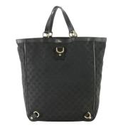 Gucci Vintage Pre-owned Canvas totevskor Black, Herr