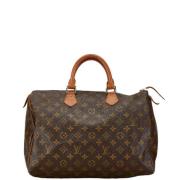 Louis Vuitton Vintage Pre-owned Canvas louis-vuitton-vskor Brown, Dam