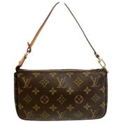 Louis Vuitton Vintage Pre-owned Canvas louis-vuitton-vskor Brown, Dam