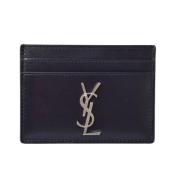 Yves Saint Laurent Vintage Pre-owned Laeder plnbcker Blue, Dam