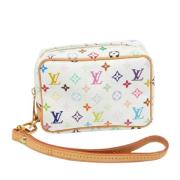 Louis Vuitton Vintage Pre-owned Canvas kuvertvskor Multicolor, Dam