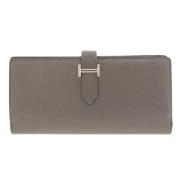 Hermès Vintage Pre-owned Laeder plnbcker Gray, Dam