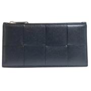 Bottega Veneta Vintage Pre-owned Laeder plnbcker Black, Herr