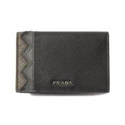 Prada Vintage Pre-owned Laeder plnbcker Black, Dam