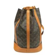 Louis Vuitton Vintage Pre-owned Canvas louis-vuitton-vskor Brown, Dam