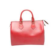 Louis Vuitton Vintage Pre-owned Laeder louis-vuitton-vskor Red, Dam